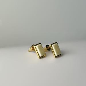 Серебряные серьги с янтарём E9316ZM