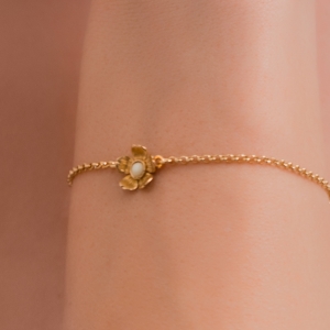 Браслет серебряный с янтарём W20005ZM Браслет серебряный с янтарём W20005ZM