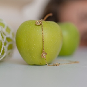 Анклет серебрянй с янтарём LW20005ZM Анклет серебрянй с янтарём LW20005ZM