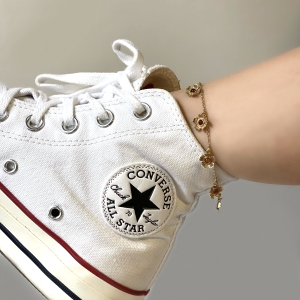 Анклет серебрянй с янтарём LW20006ZK Анклет серебрянй с янтарём LW20006ZK