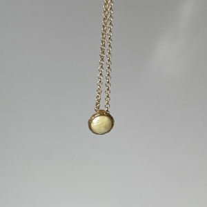 Кулон серебряный с янтарём P20002ZM