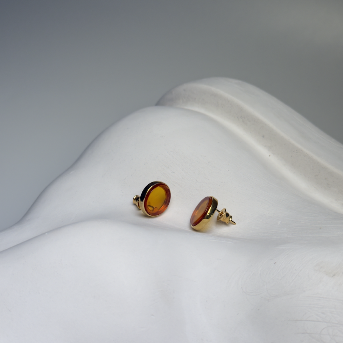 Серебряные серьги с янтарём E9235ZK Серебряные серьги с янтарём E9235ZK