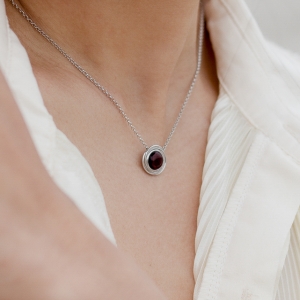 Кулон серебряный с янтарём Кулон P20036RV Кулон серебряный с янтарём Кулон P20036RV