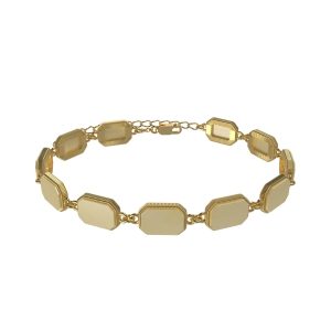 Браслет серебряный с янтарём W20040ZM Браслет серебряный с янтарём W20040ZM