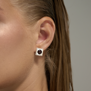 Серебряные серьги с янтарём E20043SV Серебряные серьги с янтарём E20043SV