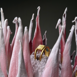 Кольцо серебряное с янтарём R21049ZM