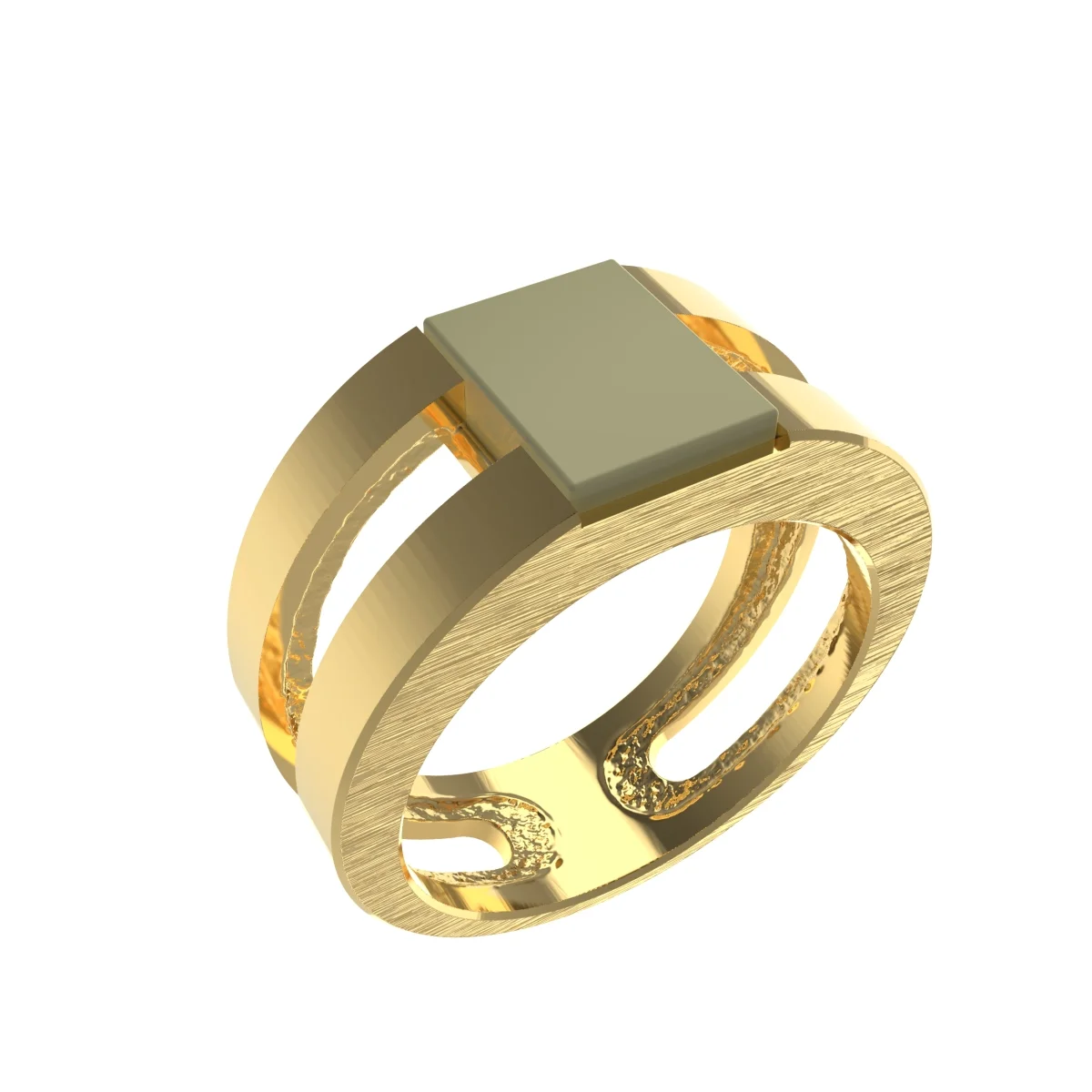 Кольцо серебряное с янтарём R20045ZM Кольцо серебряное с янтарём R20045ZM