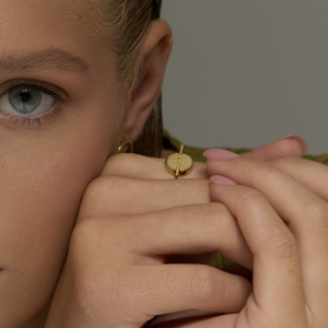 Кольцо серебряное с янтарём R20047ZM