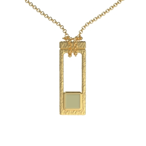 Кулон серебряный с янтарём P20049ZM Кулон серебряный с янтарём P20049ZM