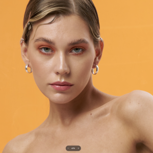 Серебряные серьги E5009R