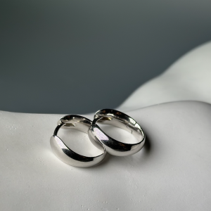 Серебряные серьги E5009R