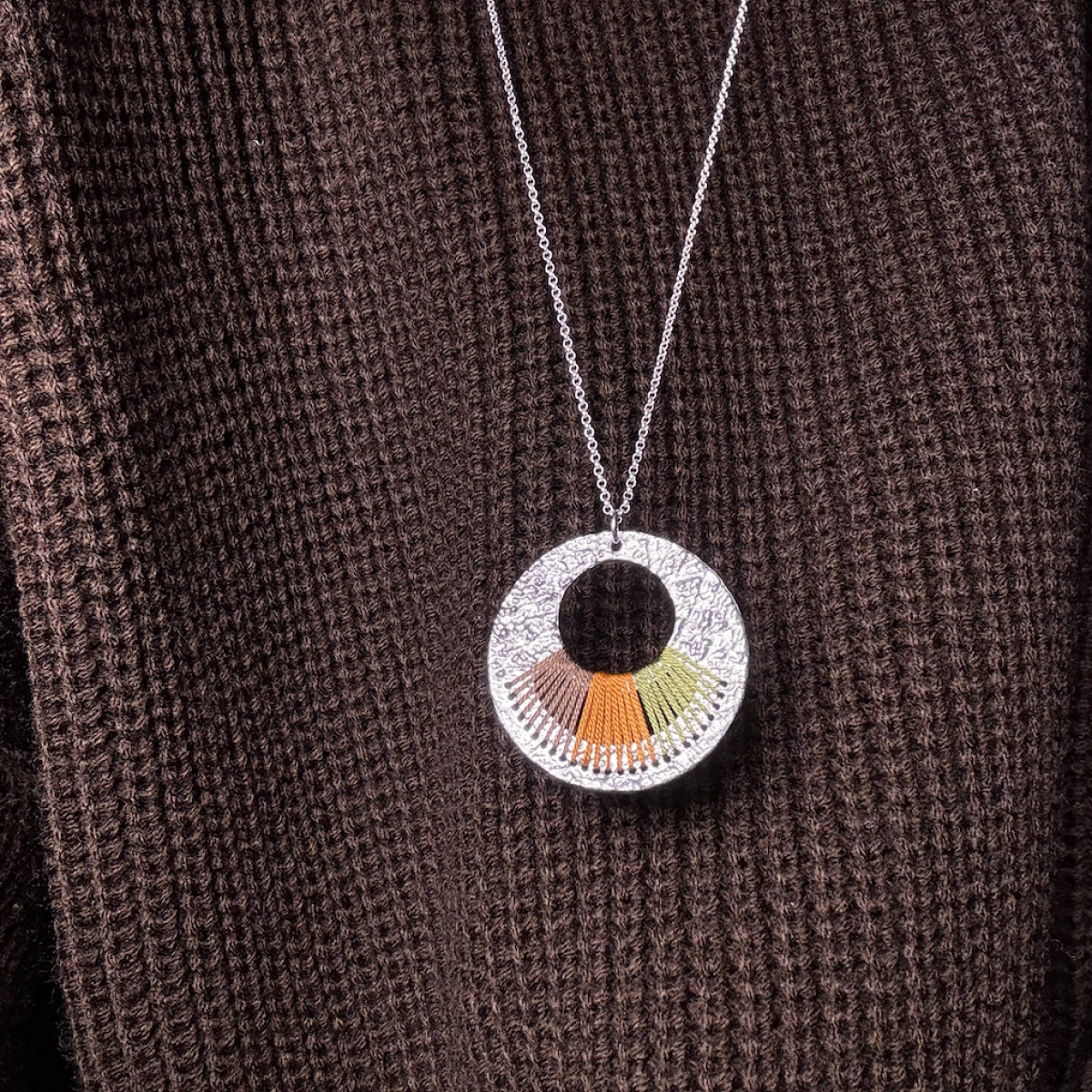 Silver with pendant E5045S017 Silver with pendant E5045S017