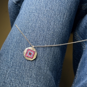 Серебряный кулон  P5002R013