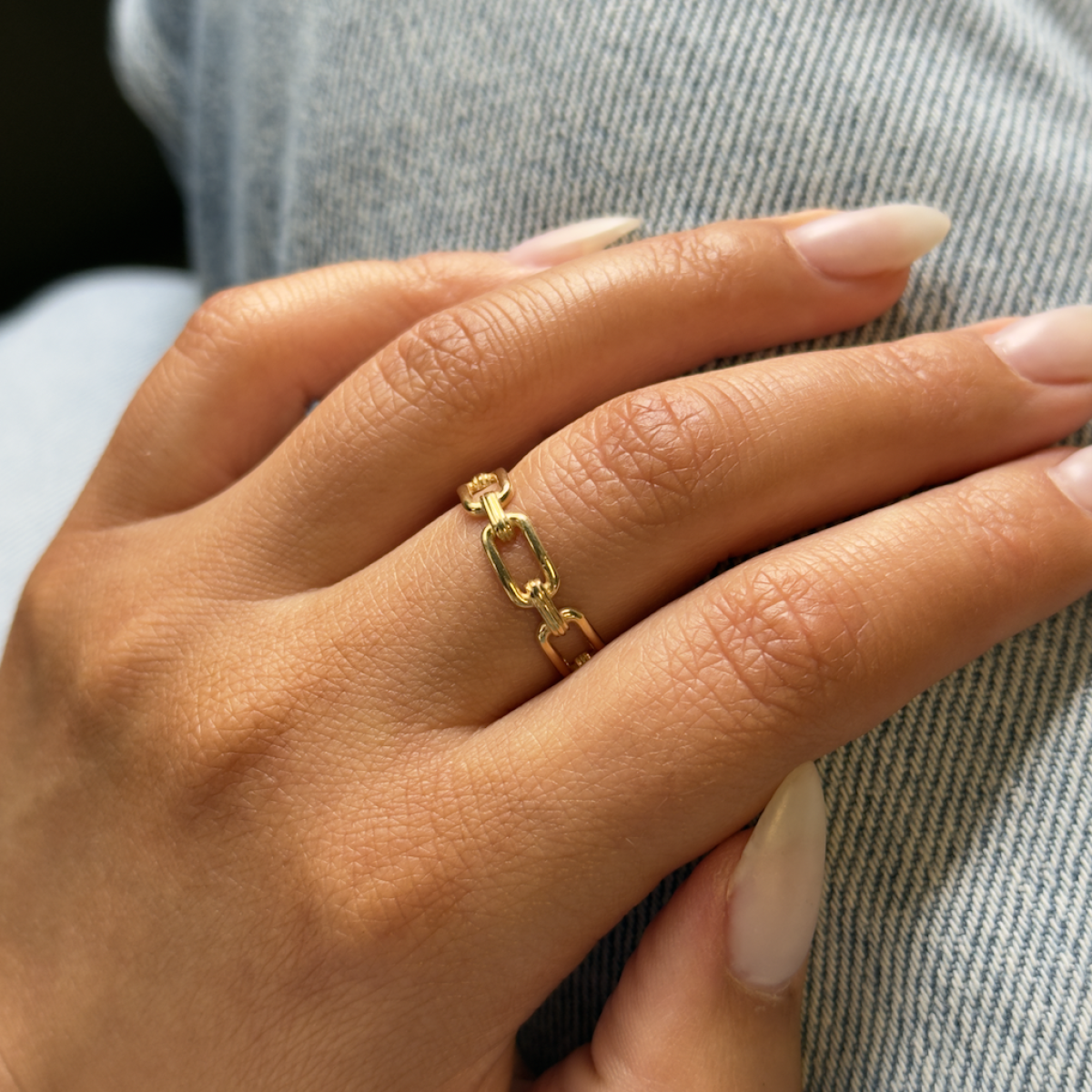 Silver ring with amber R5024Z