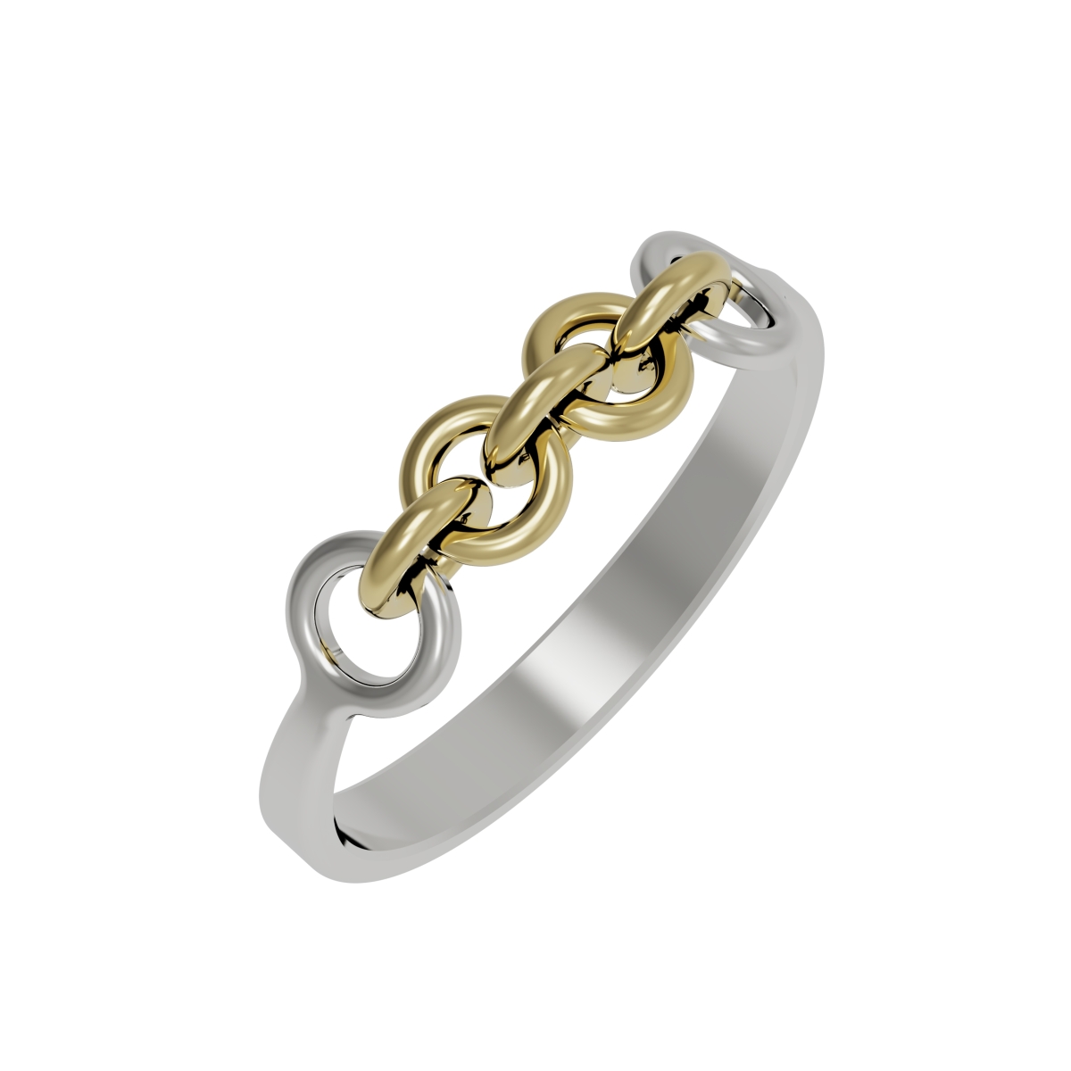 Silver ring with amber R5007Q