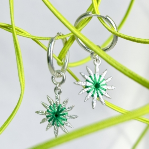 Серебряные серьги E5042S003