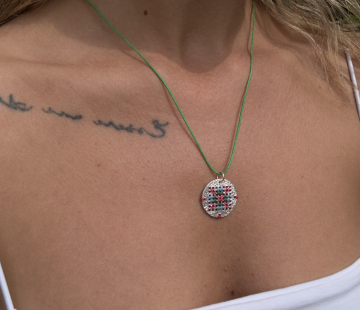 Silver  with pendant N5048R002