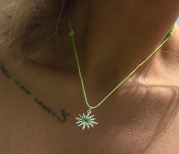 Silver  with pendant P5042R003