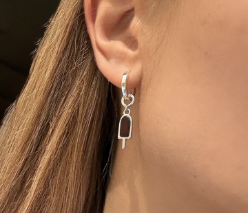 Silver Pendant with Natural E7003RV