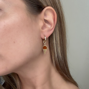 Silver Pendant with Natural E7004ZK