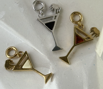 Silver Pendant with Natural E7006ZM Silver Pendant with Natural E7006ZM