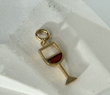Silver Pendant with Natural E7004ZK