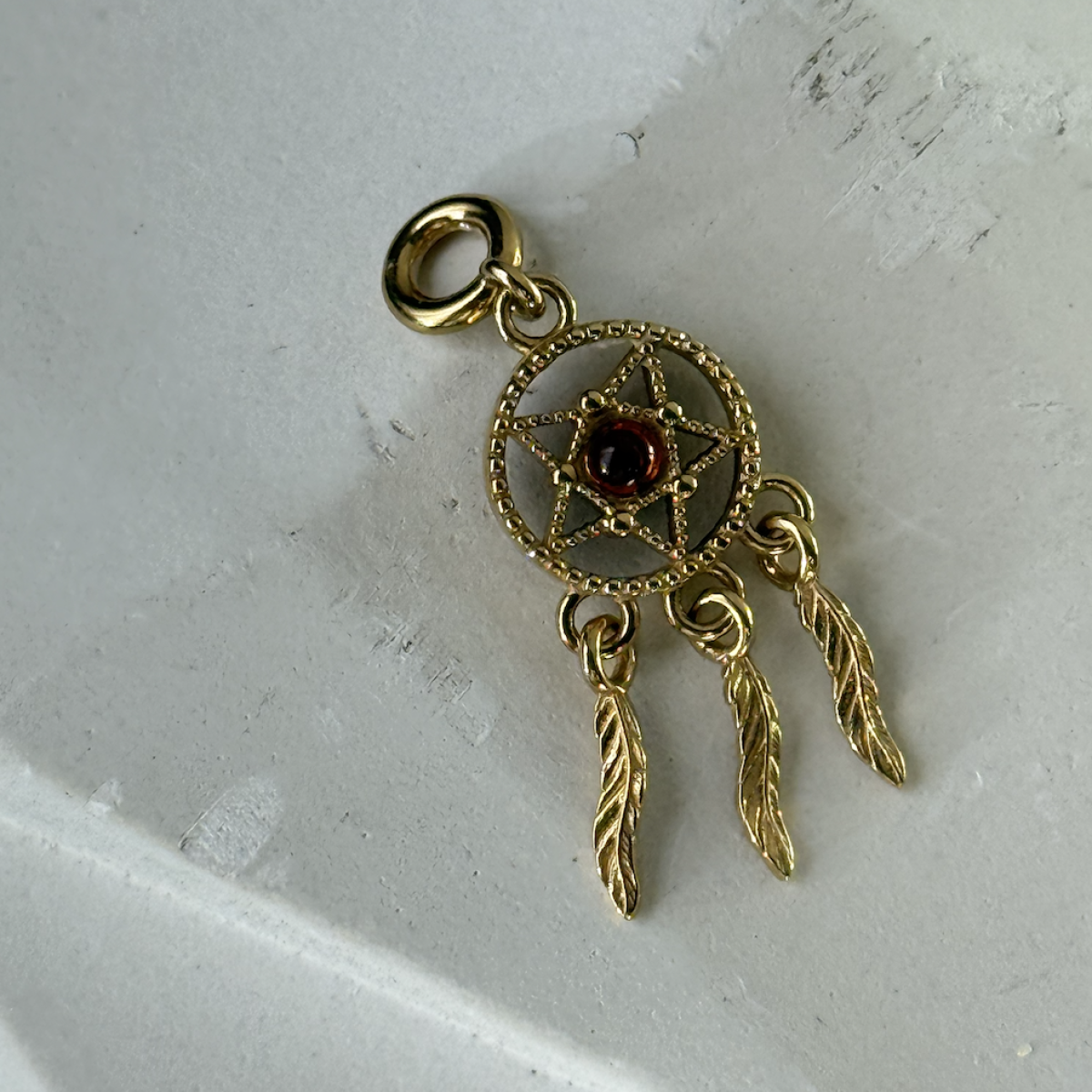 Silver Pendant with Natural E7009ZK