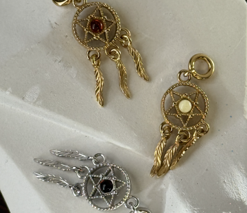 Silver Pendant with Natural E7006ZM Silver Pendant with Natural E7006ZM