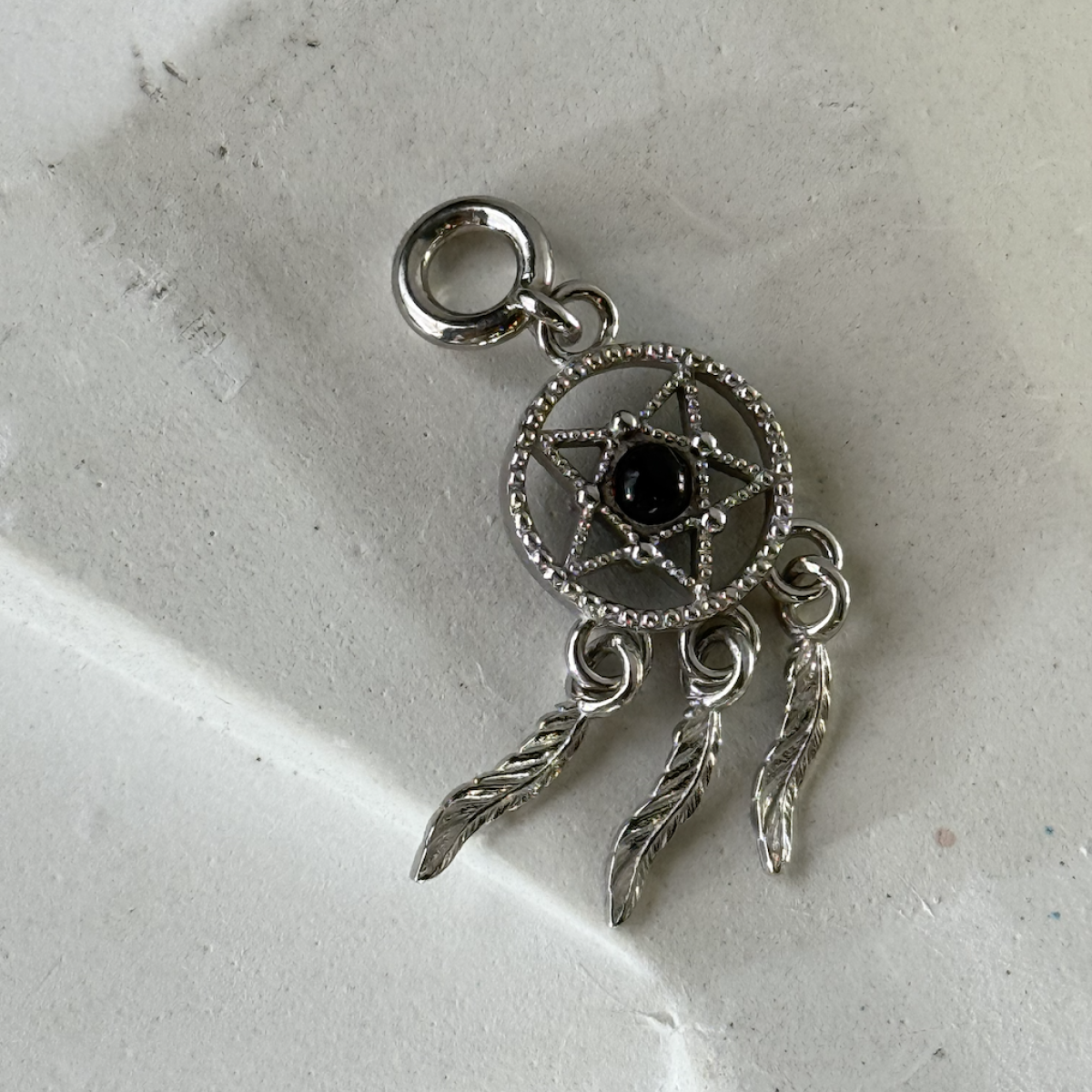 Silver Pendant with Natural E7010RV