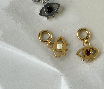 Silver Pendant with Natural E7011RV