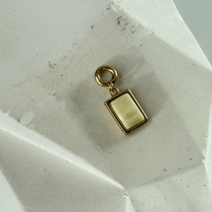 Silver Pendant with Natural E7016ZM