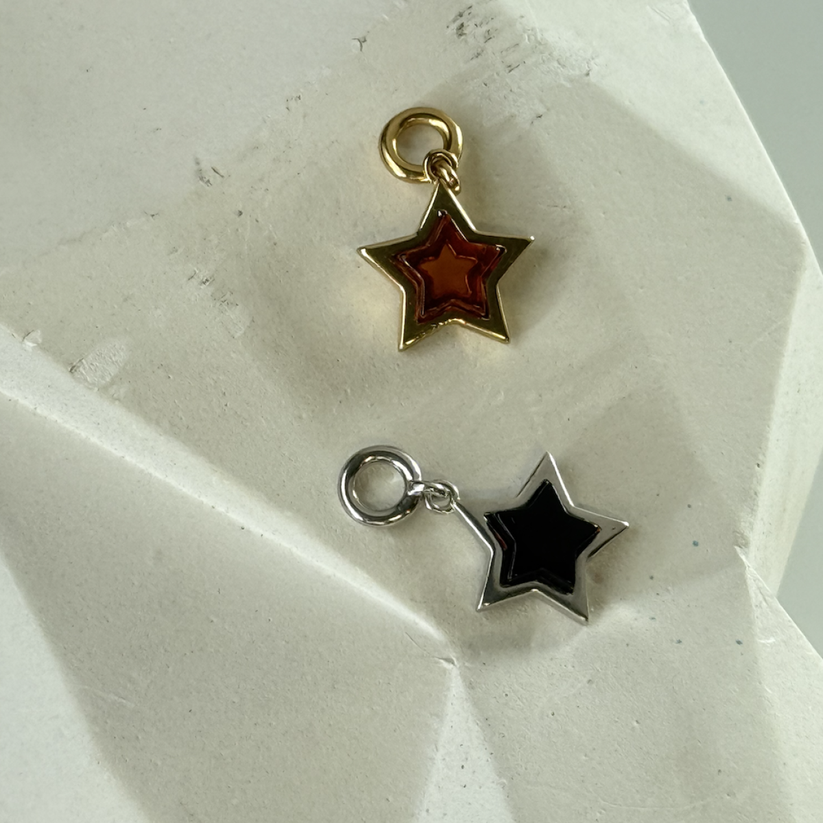 Silver Pendant with Natural E7014ZK Silver Pendant with Natural E7014ZK