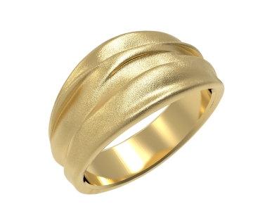 Silver ring with amber R3029Z