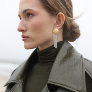 Серебряные серьги E30016O