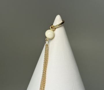 Silver Pendant with Natural E30025ZM