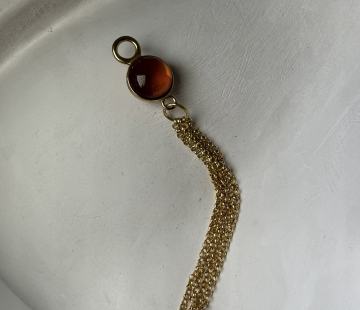 Silver Pendant with Natural E30025ZK Silver Pendant with Natural E30025ZK