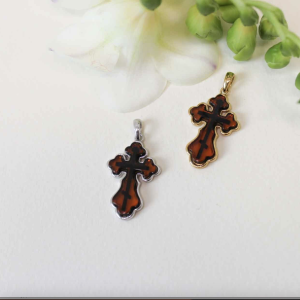 Кулон серебряный с янтарём P9214RO Кулон серебряный с янтарём P9214RO