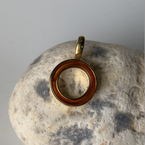 Кулон серебряный с янтарём P9114ZK Кулон серебряный с янтарём P9114ZK