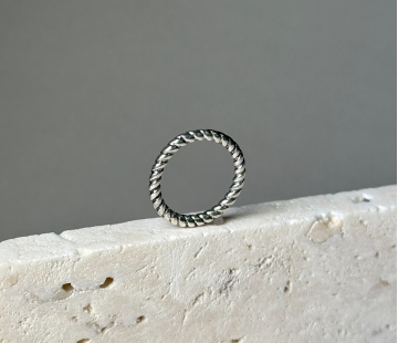 Silver ring with amber R5027C Silver ring with amber R5027C