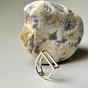 Кольцо серебряное R5019S