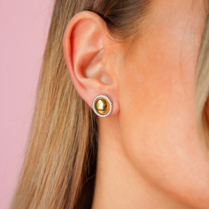 Серебряные серьги E5210F