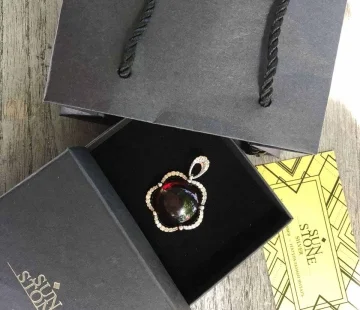 Кулон серебряный с янтарём P3287ZV