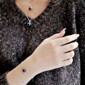 Кулон серебряный с янтарём P000009RV Кулон серебряный с янтарём P000009RV