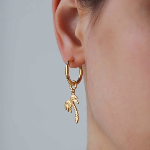 Серебряные серьги с янтарём E29037Z