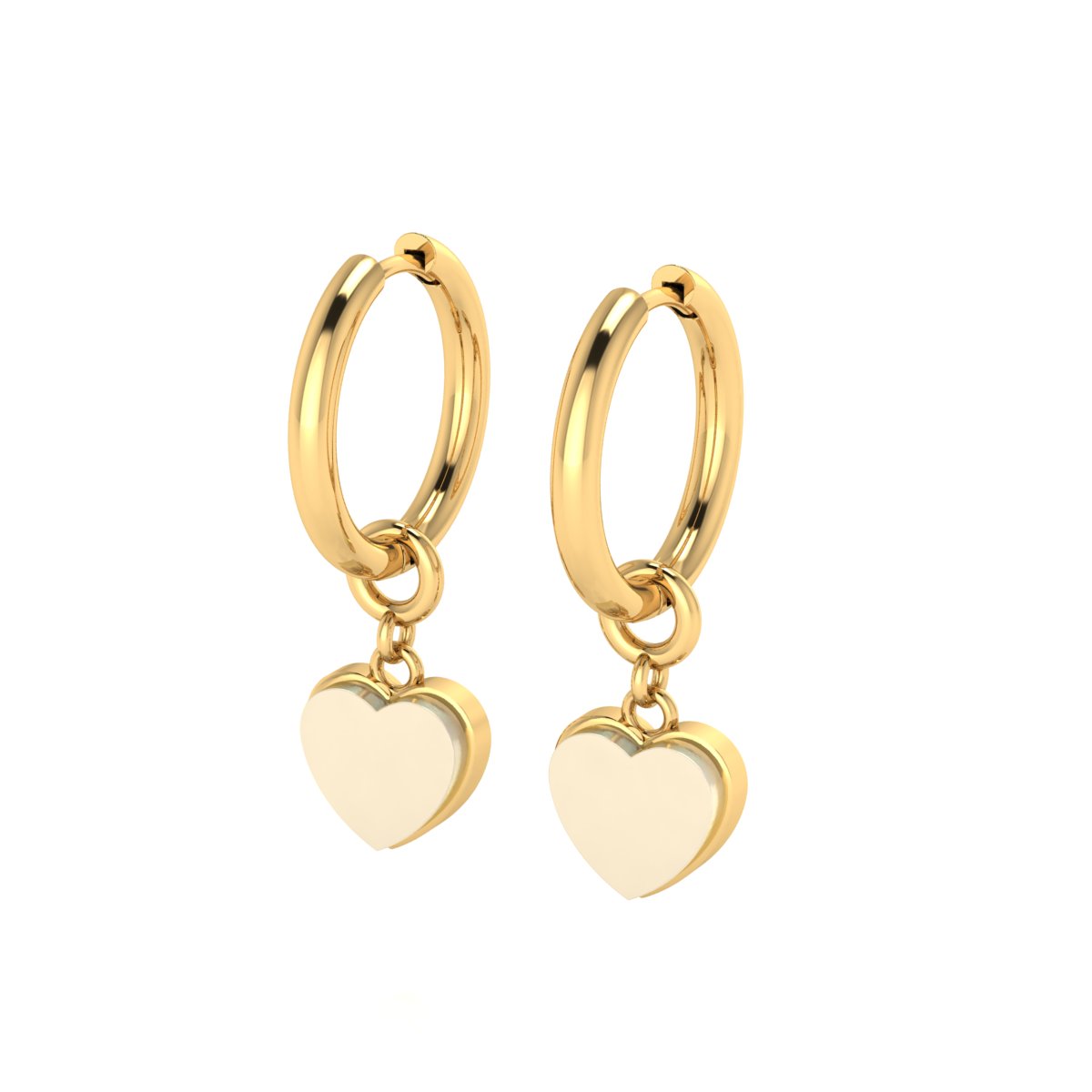 Silver earrings with amber E22037ZM Silver earrings with amber E22037ZM