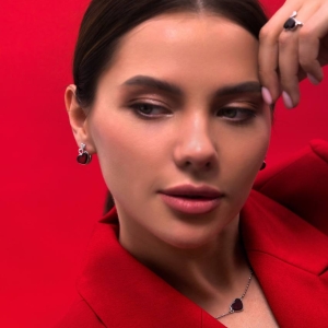 Кольцо серебряное с янтарём R9170RV Кольцо серебряное с янтарём R9170RV