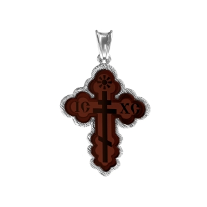 Кулон серебряный с янтарём P9215RO Кулон серебряный с янтарём P9215RO