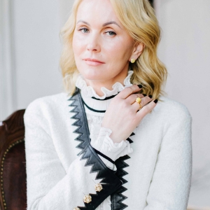 Серебряные серьги с янтарём E000021-2ZM