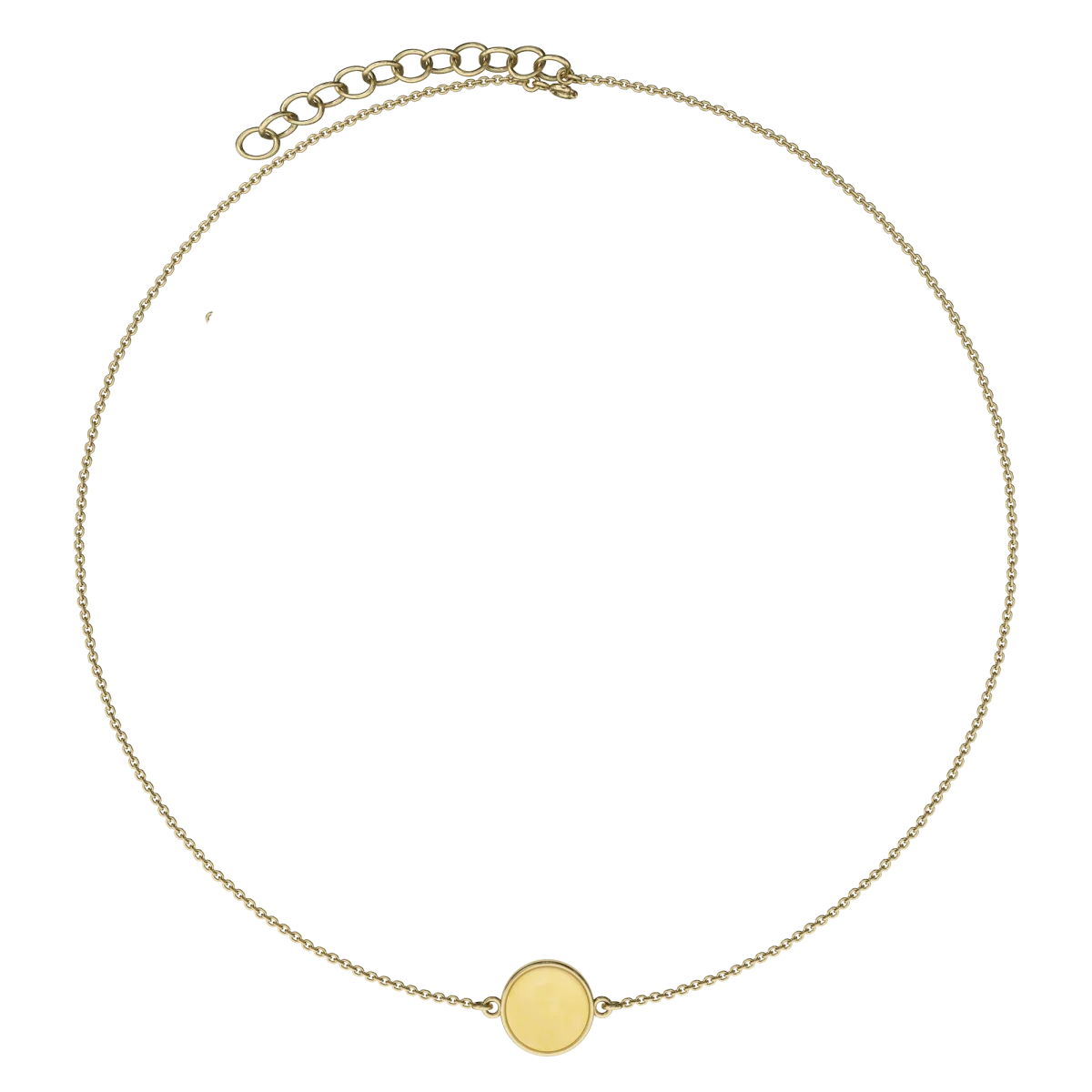 Колье серебряное с янтарём N9235ZM Колье серебряное с янтарём N9235ZM
